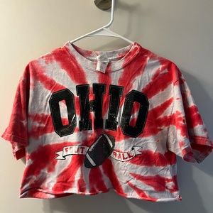 Ohio State Cropped T-shirt